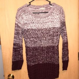 Marled Tunic Sweater